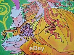 Roger Waters Pink Floyd Signed Autograph 24x36 Poster BAS Certified The Wall #7
