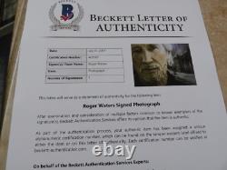 Roger Waters Pink Floyd Signed Autographed 16x20 Photo Beckett Certified