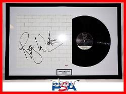 Roger Waters Pink Floyd Signed Autographed Framed Wall Record Vinyl Lp Psa