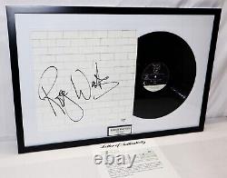 Roger Waters Pink Floyd Signed Autographed Framed Wall Record Vinyl Lp Psa