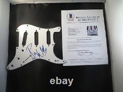 Roger Waters Pink Floyd Signed Guitar Pickguard Bas Coa Loa A06488 Autograph