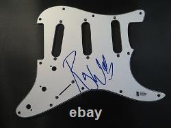 Roger Waters Pink Floyd Signed Guitar Pickguard Bas Coa Loa A06488 Autograph