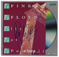 Roger Waters Pink Floyd Signed Live At Pompeii Laserdisc Cover BAS #AD43136