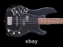 Roger Waters Pink Floyd Signed Signed Fender Bass Guitar Autograph Proof Bas Loa