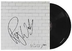 Roger Waters Pink Floyd Signed The Wall Album Cover With Vinyl BAS #A09385