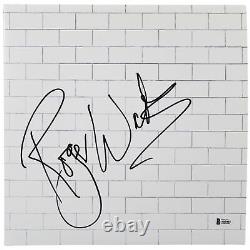 Roger Waters Pink Floyd Signed The Wall Album Cover With Vinyl BAS #A09492