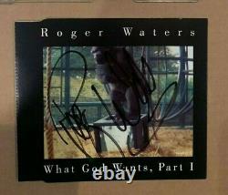 Roger Waters Pink Floyd Signed What God Wants Uk CD Ep Uacc