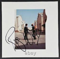 Roger Waters Pink Floyd Signed Wish You Were Here Lp Vinyl Record Album Z27273