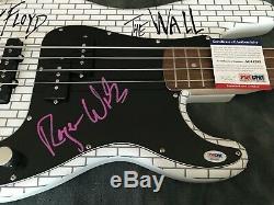 Roger Waters Pink Floyd The Wall AUTOGRAPHED SIGNED Fender Bass Guitar PSA/DNA