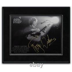 Roger Waters Pink Floyd signed photo framed autographs concert the wall ACOA