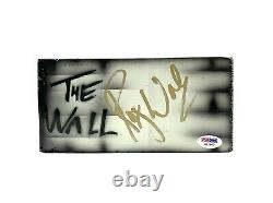 Roger Waters Rare Autographed Hand Signed Pink Floyd Prop Real Brick PSA DNA COA