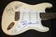 Roger Waters & Richard Wright Pink Floyd Authentic Signed Guitar PSA/DNA #S00861