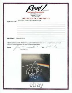 Roger Waters Signed Autograph Album Record Pink Floyd Dark Side Of The Moon Real