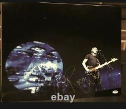 Roger Waters Signed Autographed 16X20 Pink Floyd Concert Photo Dark Side PSA/DNA