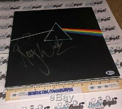 Roger Waters Signed Autographed Dark Side Vinyl Pink Floyd-beckett Loa Bas