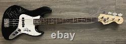 Roger Waters Signed Bass Pink Floyd Autographed Guitar + Nick Mason Signed Proof