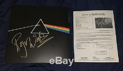 Roger Waters Signed Dark Side Of The Moon Pink Floyd Album Vinyl Jsa Loa Coa