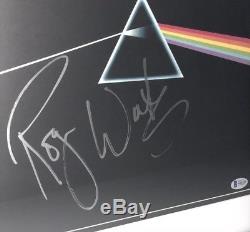 Roger Waters Signed Dark Side Of The Moon Vinyl Pink Floyd Lp Autograph Bas Coa