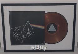 Roger Waters Signed Dark Side Of The Moon Vinyl Pink Floyd Lp Autograph Bas Coa