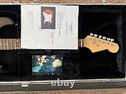 Roger Waters Signed Electric Guitar Pink Floyd Dark Side Moon Wall Bas Beckett