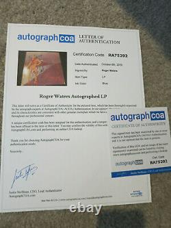 Roger Waters Signed Lp Album Acoa + Proof! Pink Floyd Autographed