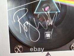 Roger Waters Signed + MASON PINK FLOYD Picture Disc DSOTM (Photo Proof)