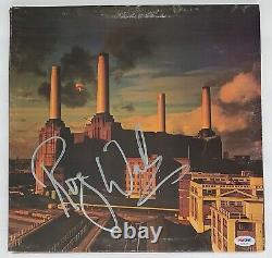 Roger Waters Signed Pink Floyd Animals Record Album Psa Coa Ad48308