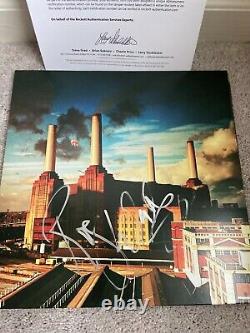 Roger Waters Signed Pink Floyd Animals Vinyl Album Dark Side Of Moon Wall Bas
