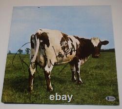 Roger Waters Signed Pink Floyd Atom Heart Mother Record Album Beckett BAS COA