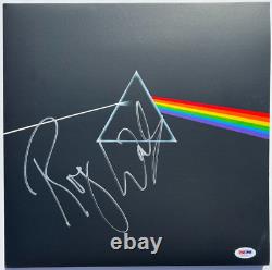 Roger Waters Signed Pink Floyd Dark Side Of The Moon Vinyl Album Auto Lp Psa/dna