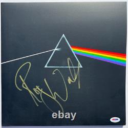 Roger Waters Signed Pink Floyd Dark Side Of The Moon Vinyl Album Auto Psa/dna