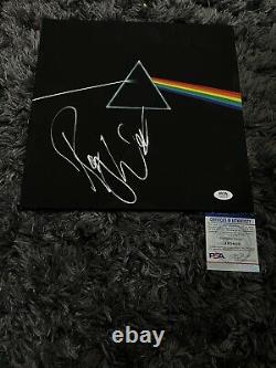 Roger Waters Signed Pink Floyd Dark Side Of The Moon Vinyl Album Psa/dna Coa