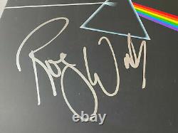 Roger Waters Signed Pink Floyd Dark Side Of The Moon Vinyl Lp Bas Coa A67622