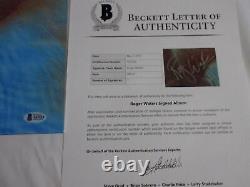 Roger Waters Signed Pink Floyd Meddle Vinyl Lp Beckett Bas Coa A67623