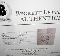 Roger Waters Signed Pink Floyd The Wall Album Insert Rock Autograph Beckett Loa