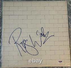 Roger Waters Signed Pink Floyd The Wall Album LP PSA #L09862 with Vinyl