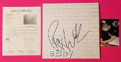Roger Waters Signed Pink Floyd The Wall Lp Album Jsa Coa + Exact Photo Proof