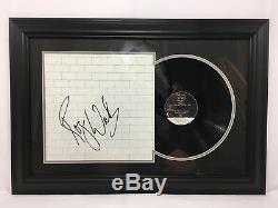Roger Waters Signed Pink Floyd The Wall Record Album Framed JSA LOA