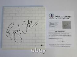 Roger Waters Signed Pink Floyd The Wall Vinyl Lp Beckett Bas Coa A06305