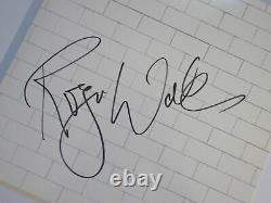 Roger Waters Signed Pink Floyd The Wall Vinyl Lp Beckett Bas Coa A06305