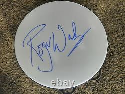 Roger Waters Signed Tambourine Proof! Pink Floyd Beautiful Autograph Acoa Cert