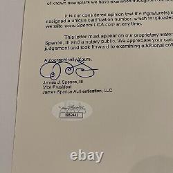 Roger Waters Signed The Wall Vinyl Record Pink Floyd Jsa Coa Loa