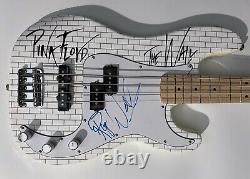 Roger Waters The Wall Pink Floyd JSA Autograph Signed Squier Bass Guitar