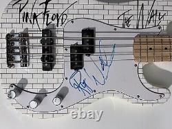 Roger Waters The Wall Pink Floyd JSA Autograph Signed Squier Bass Guitar