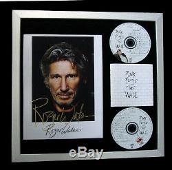 Roger Waters+pink Floyd+signed+framed+the Wall=100% Authentic+fast Global Ship