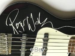 Roger Waters pink floyd signed fender bass guitar autographed with coa