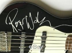 Roger Waters pink floyd signed fender bass guitar autographed with proof