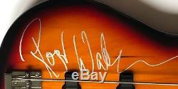 Roger Waters pink floyd signed guitar fender bass autographed exact proof photo