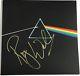 Roger Waters signed Pink Floyd album dark side of the moon lp with photo