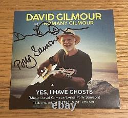 SIGNED David Gilmour & Polly Samson CD Yes, I Have Ghosts Authentic Pink Floyd